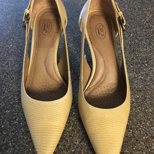 Circa Joan & David Luxe Series Leather Upper